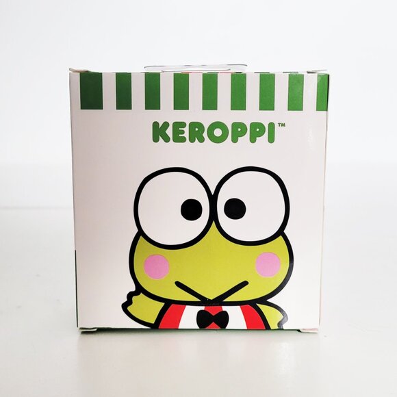 Sanrio Hello Kitty & Friends Hello Kitty and Keroppi Flocked Figures BNIB - Picture 5 of 5